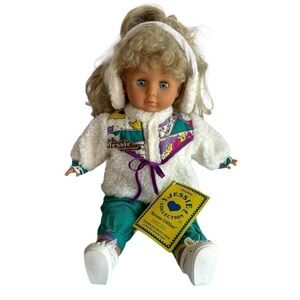 Vintage 1992 Jessie Collection Doll Roxana Collectible 90s Winter Fashion